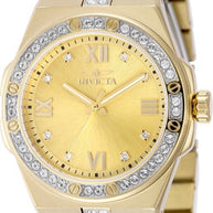 Invicta Men's 50184 Specialty Quartz PC21 Gold Dial Watch