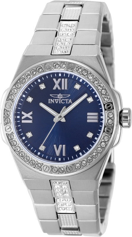 Invicta Women's 50187 Specialty Quartz PC21 Blue Dial Watch
