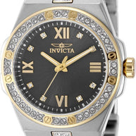 Invicta Women's 50189 Specialty Quartz PC21 Charcoal Dial Watch