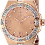 Invicta Women's 50190 Specialty Quartz PC21 Rose Gold Dial Watch