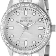 Invicta Men's 50194 Celestial Quartz PC21 Silver Dial Watch