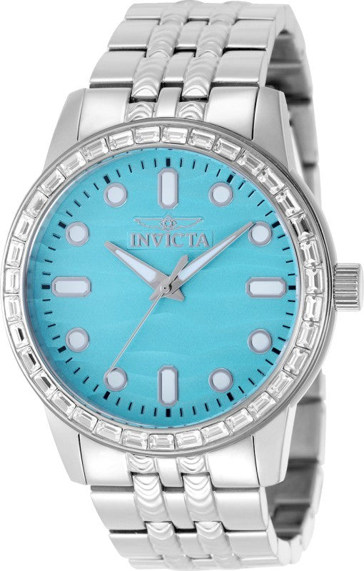 Invicta Men's 50195 Celestial Quartz PC21 Light Blue Dial Watch