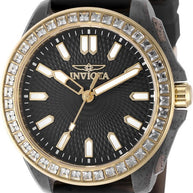 Invicta Women's 50204 Celestial Quartz PC21 Black Dial Watch
