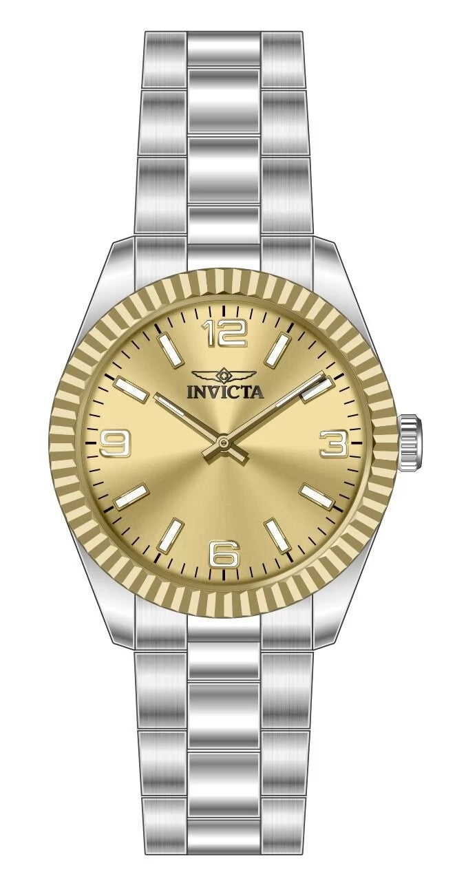 Invicta Men's 50576 Specialty Quartz PC20S Gold Dial Watch