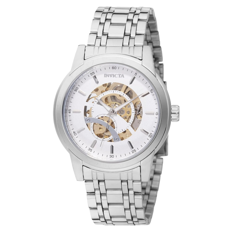 Invicta Men's 69122 Objet D Art Automatic LG0801B Silver Dial Watch