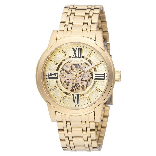 Invicta Men's 69129 Objet D Art Automatic LG0801B Gold Dial Watch