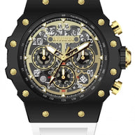 Invicta Men's Invicta Racing Quartz MG53 Gold Dial Watch