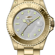 Invicta Men's 50284 Pro Diver Mechanical NH35 Silver Dial Watch
