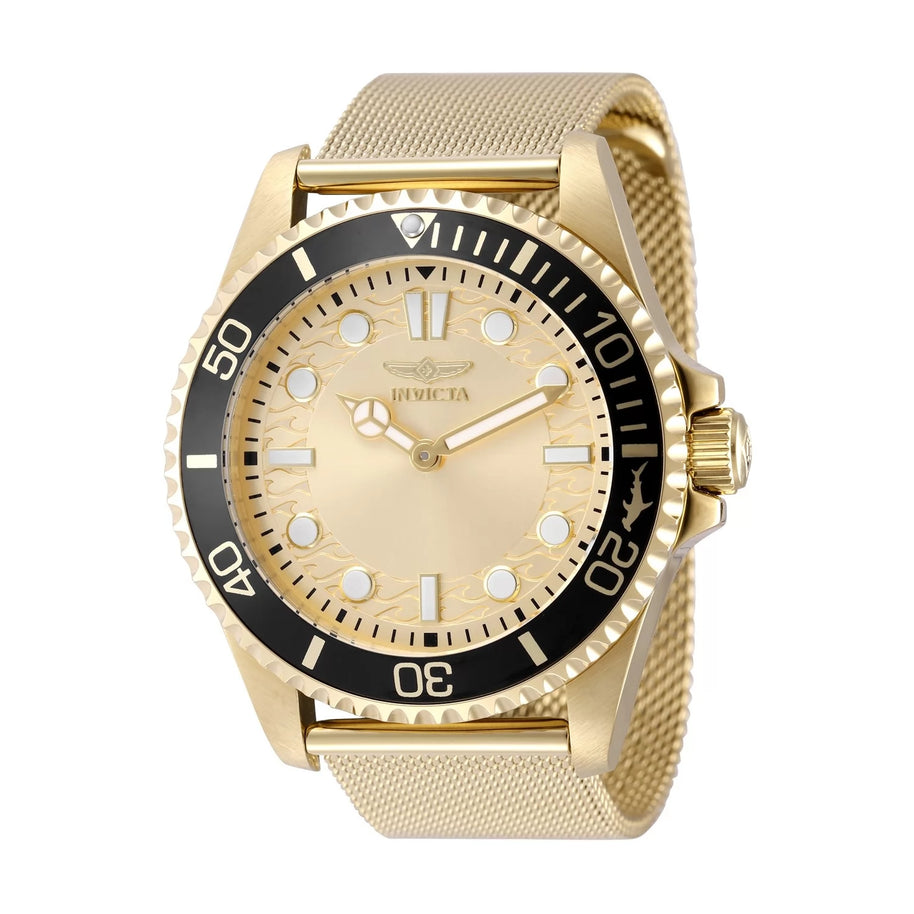 Invicta Men's 49690 Pro Diver Quartz 2026 Brass Dial Watch