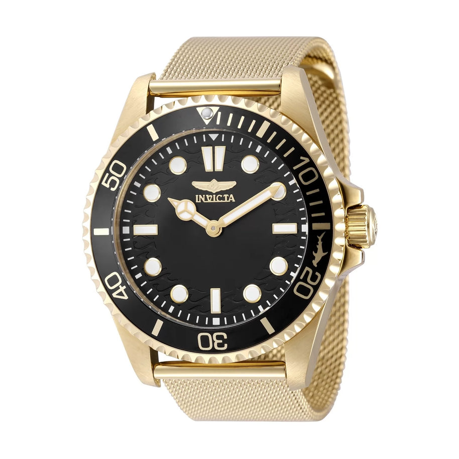 Invicta Men's 49691 Pro Diver Quartz 2026 Brass Dial Watch