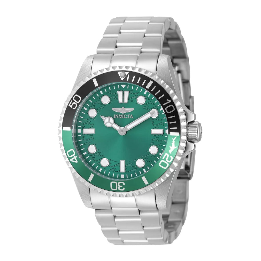 Invicta Men's 49705 Pro Diver Quartz PC20S Green Dial Watch