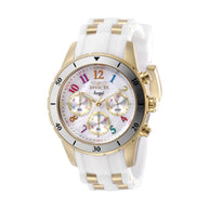 Invicta Women's 49801 Angel Quartz VD54 White Dial Watch