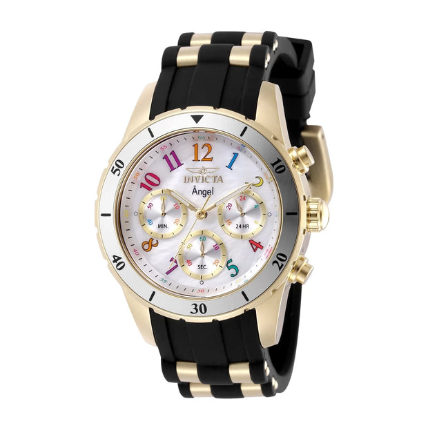 Invicta Women's 49803 Angel Quartz VD54 White Dial Watch