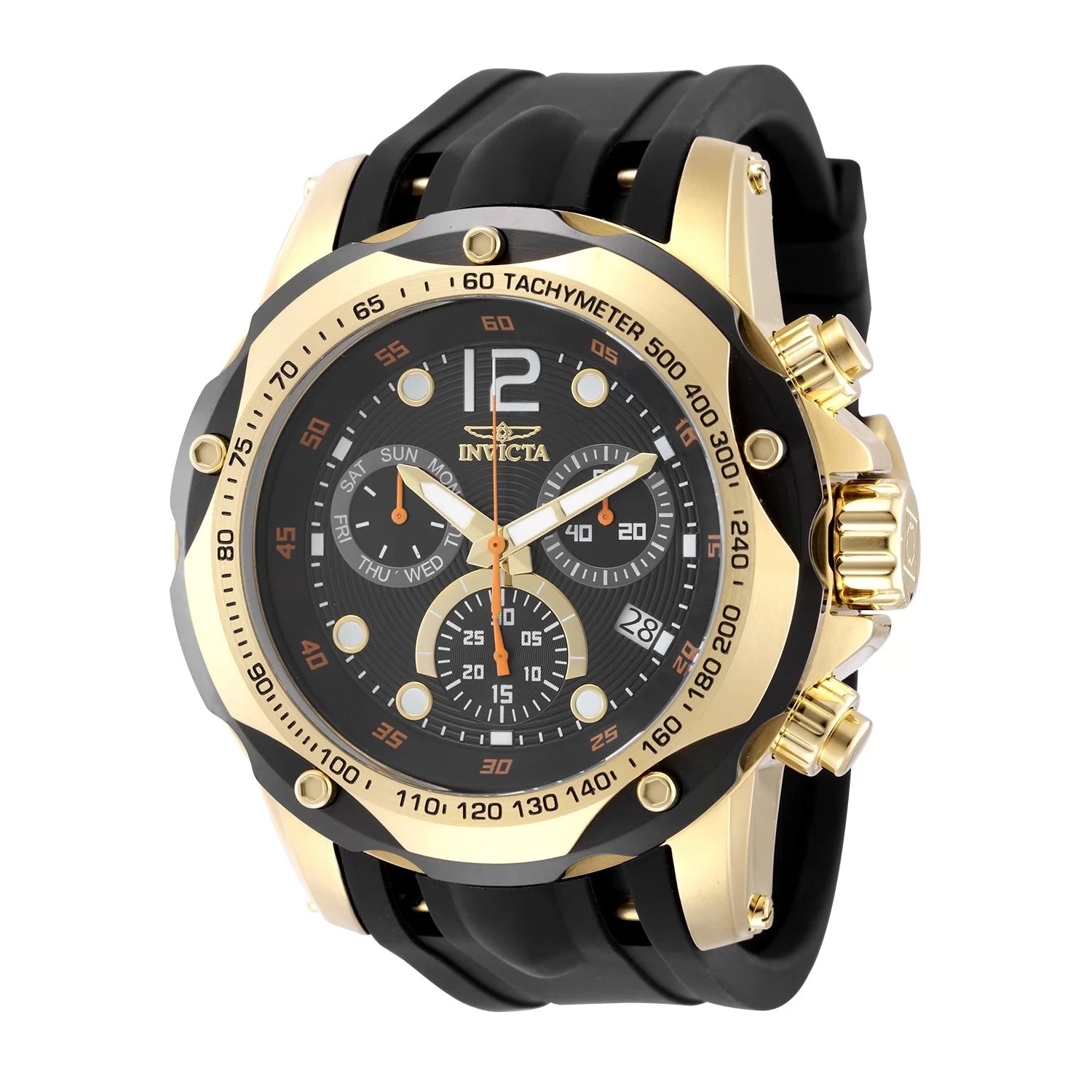 Invicta Men's 49841 Speedway Quartz Z60 FE Black Dial Watch