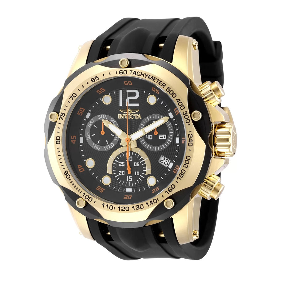 Invicta Men's 49841 Speedway Quartz Z60 FE Black Dial Watch
