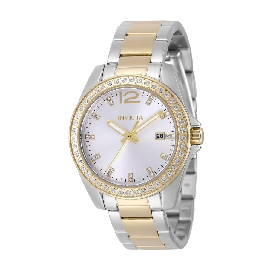 Invicta Women's 49848 Angel Quartz PC32 Silver Dial Watch