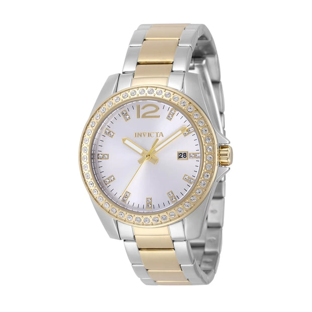 Invicta Women's 49848 Angel Quartz PC32 Silver Dial Watch