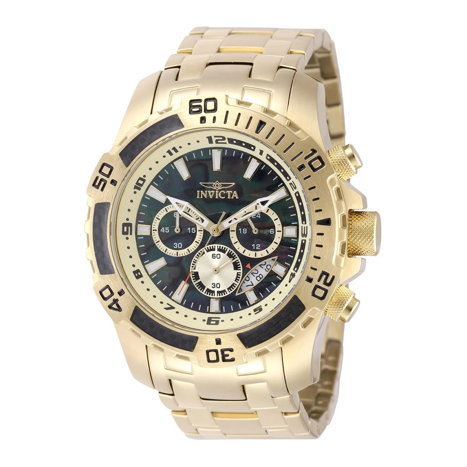 Invicta Men's 49854 Pro Diver Quartz VD53 Black Dial Watch
