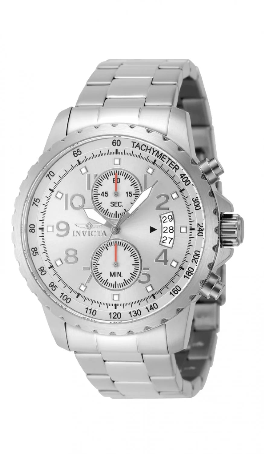 Invicta Men's Specialty Quartz MG709 Silver Dial Watch