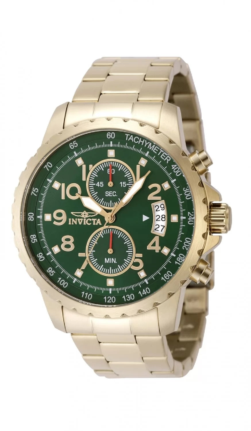 Invicta Men's 69793 Specialty Quartz MG709 Green Dial Watch