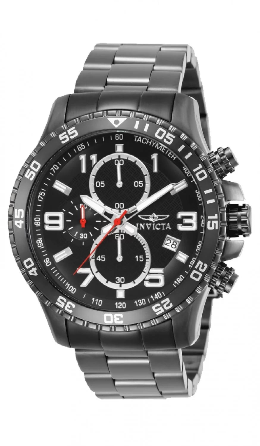Invicta Men's Specialty Quartz MG57 Gunmetal Dial Watch