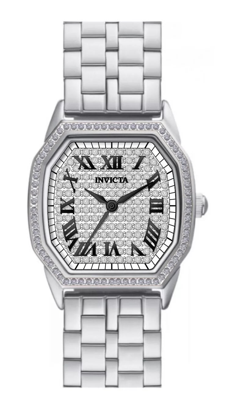Invicta Women's 50078 Wildflower Quartz PC21J Silver Dial Watch