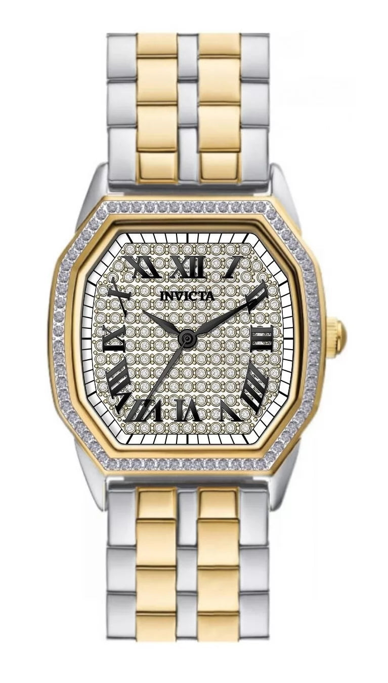 Invicta Women's 50080 Wildflower Quartz PC21J Silver Dial Watch