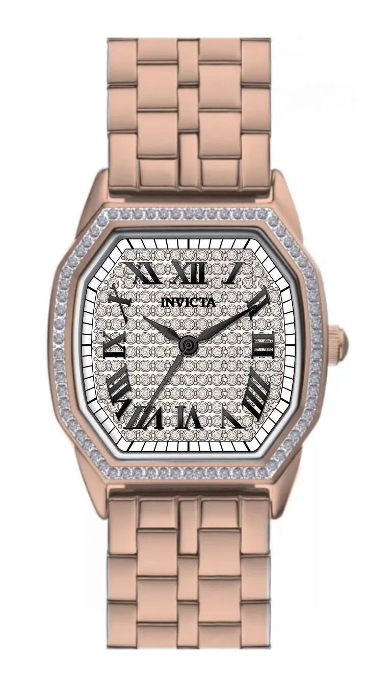 Invicta Women's 50591 Wildflower Quartz PC21J Silver Dial Watch
