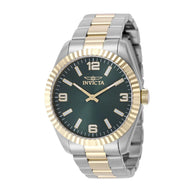 InvictaMen's 49677 Specialty Quartz PC20S Green Dial Watch