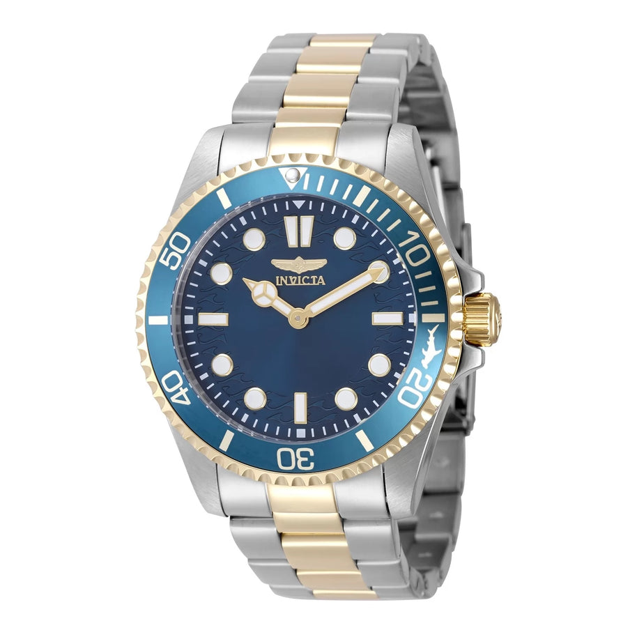 Invicta Men's 49696 Pro Diver Quartz PC20S Brass Dial Watch