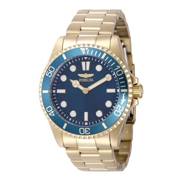 Invicta Men's 49699 Pro Diver Quartz PC20S Blue Dial Watch