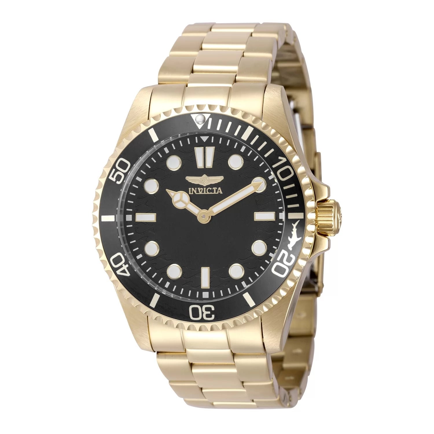 Invicta Men's 49701 Pro Diver Quartz PC20S Black Dial Watch
