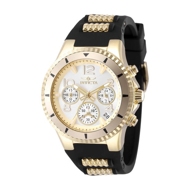 Invicta Women's 49804 BLU Quartz VD53 Silver Dial Watch