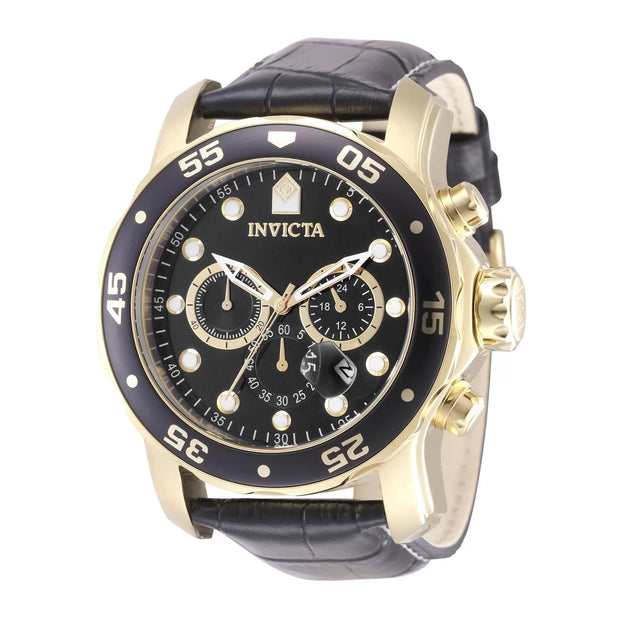 Invicta Men's 49833 Pro Diver Quartz VD53 Brass Dial Watch