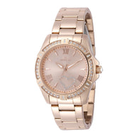 Invicta Women's 49843 Angel Quartz 2 Hand Rose Gold Dial Watch