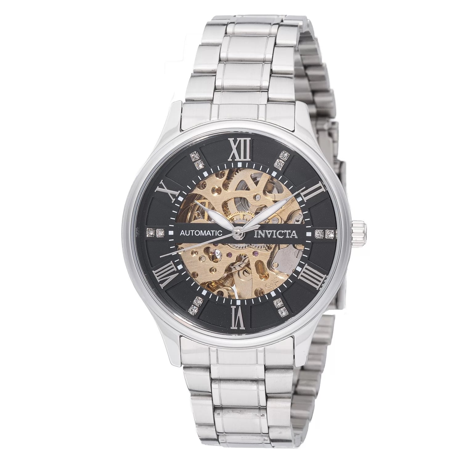 Invicta Men's 69118 Objet D Art Automatic LG0801B Black Dial Watch