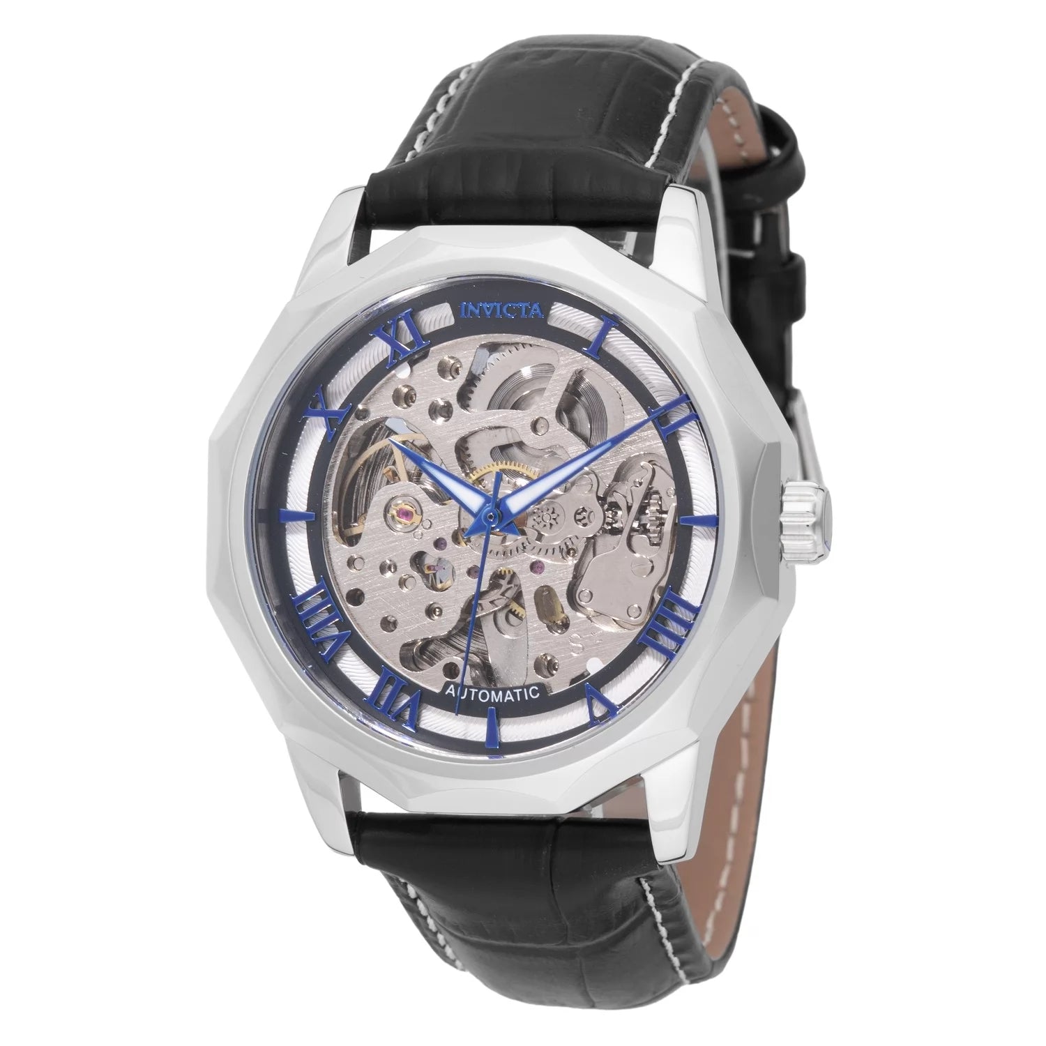 Invicta Men's 69126 Objet D Art Automatic LG0801B Silver Dial Watch