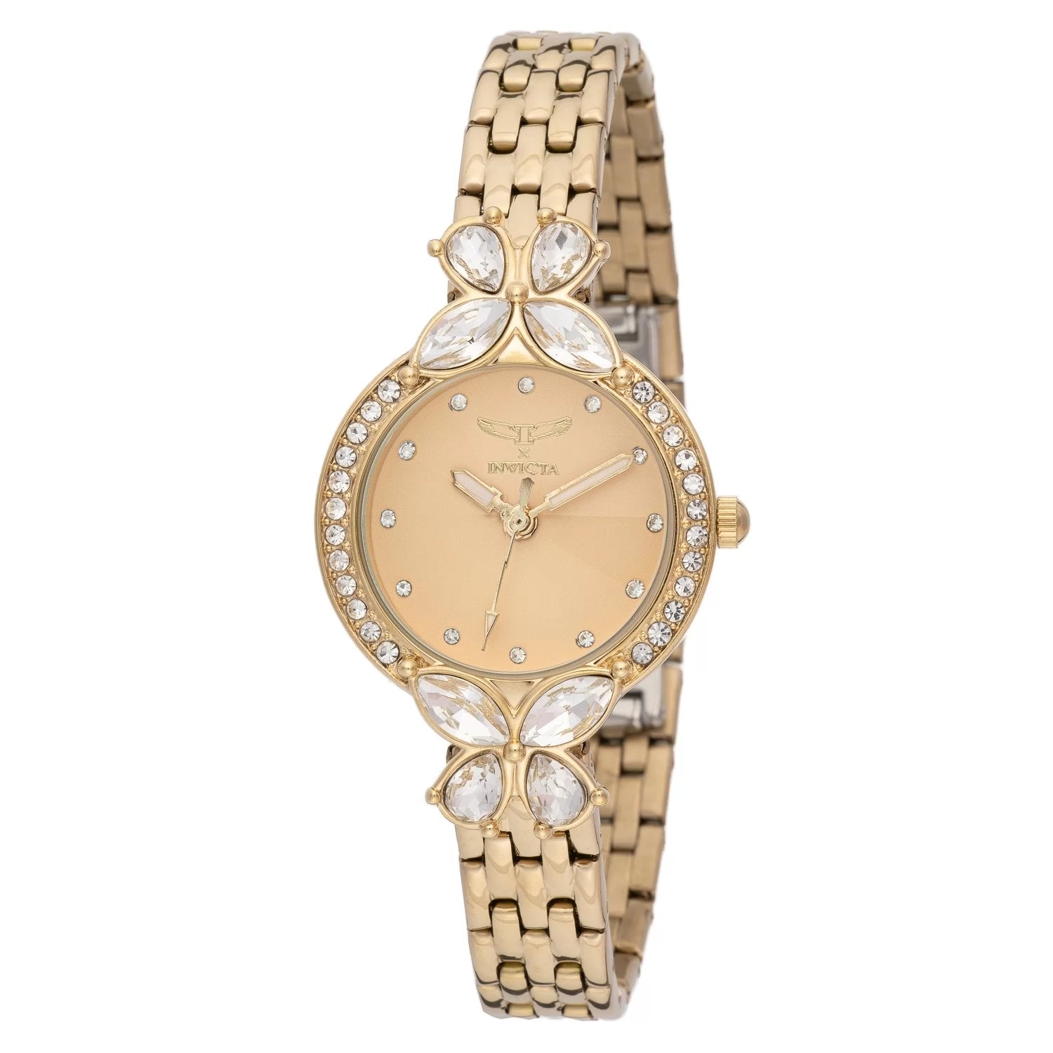 Invicta Women's 69094 Wildflower Quartz PC21S Gold Dial Watch