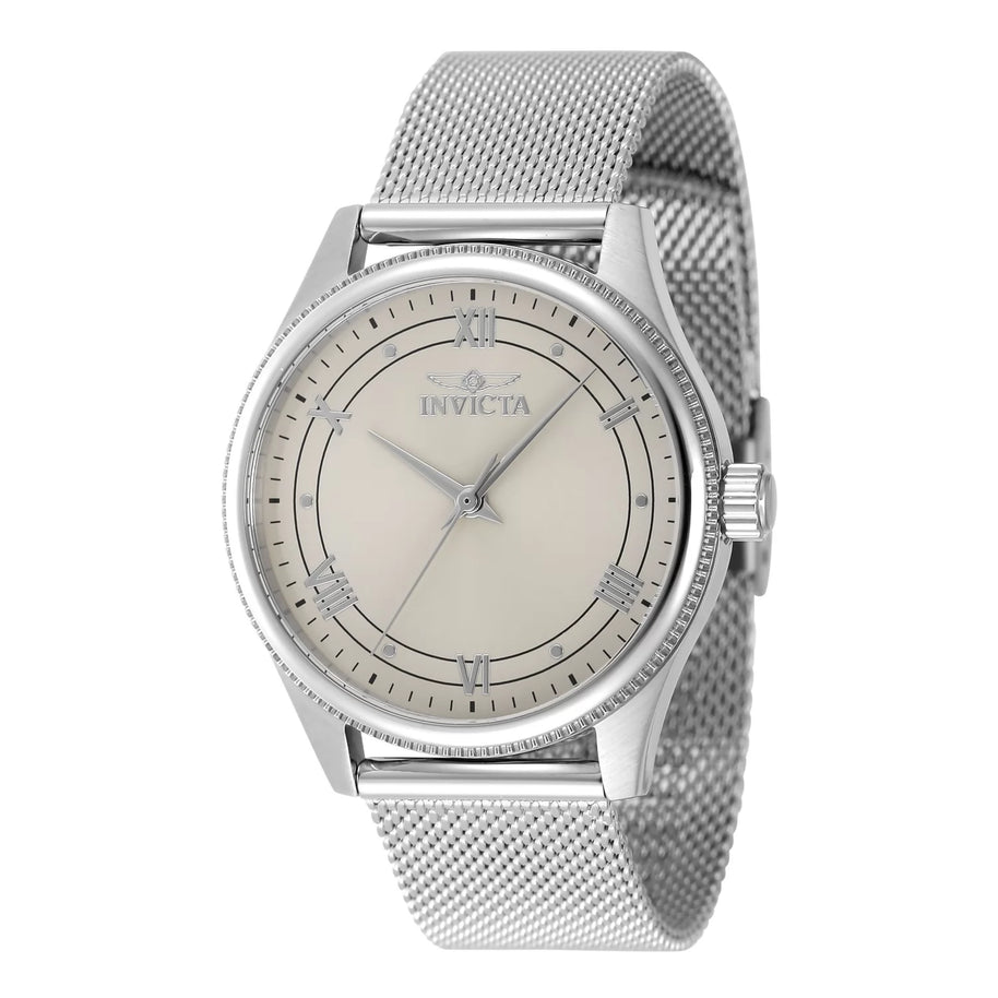Invicta Women's 48486 Celestial Quartz 3 Hand Ivory Dial Watch