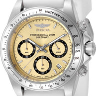 Invicta Men's 50487 Speedway Quartz VD53 Gold Dial Watch