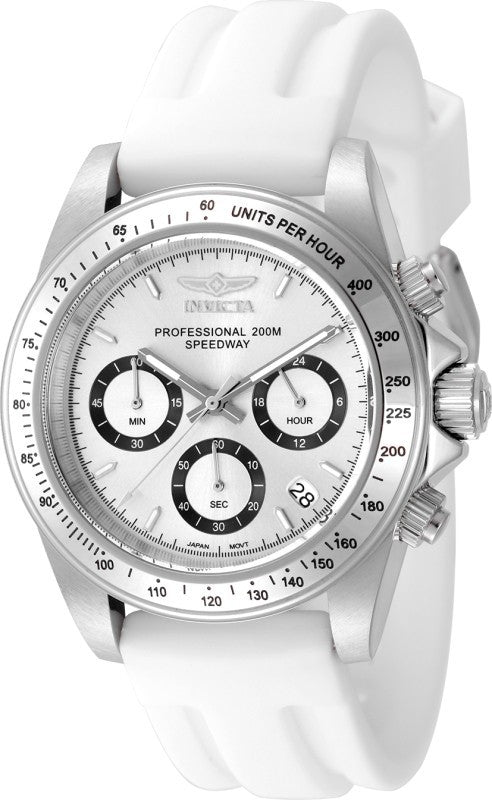 Invicta Men's 50488 Speedway Quartz VD53 Silver Dial Watch
