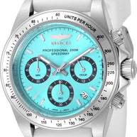 Invicta Men's 50489 Speedway Quartz VD53 Tiffany Blue Dial Watch
