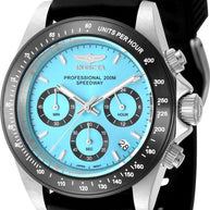 Invicta Men's 50490 Speedway Quartz VD53 Light Blue Dial Watch