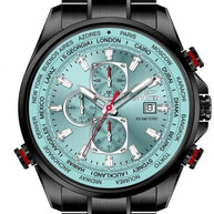 Invicta Men's 50498 Aviator Quartz VD57 Tiffany Blue Dial Watch