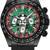 Invicta Men's 50517 Speedway Quartz VD54 Green, Red, Black Dial Watch