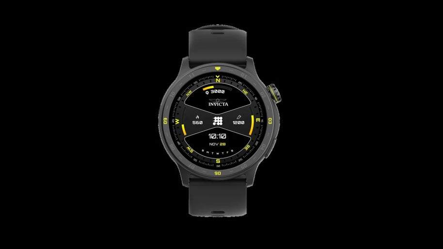 Invicta Unisex's ITECH-001 I-Tech Digital Black