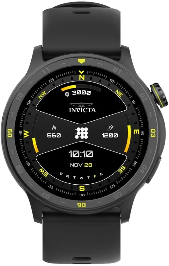 Invicta Unisex's ITECH-001 I-Tech Digital Black