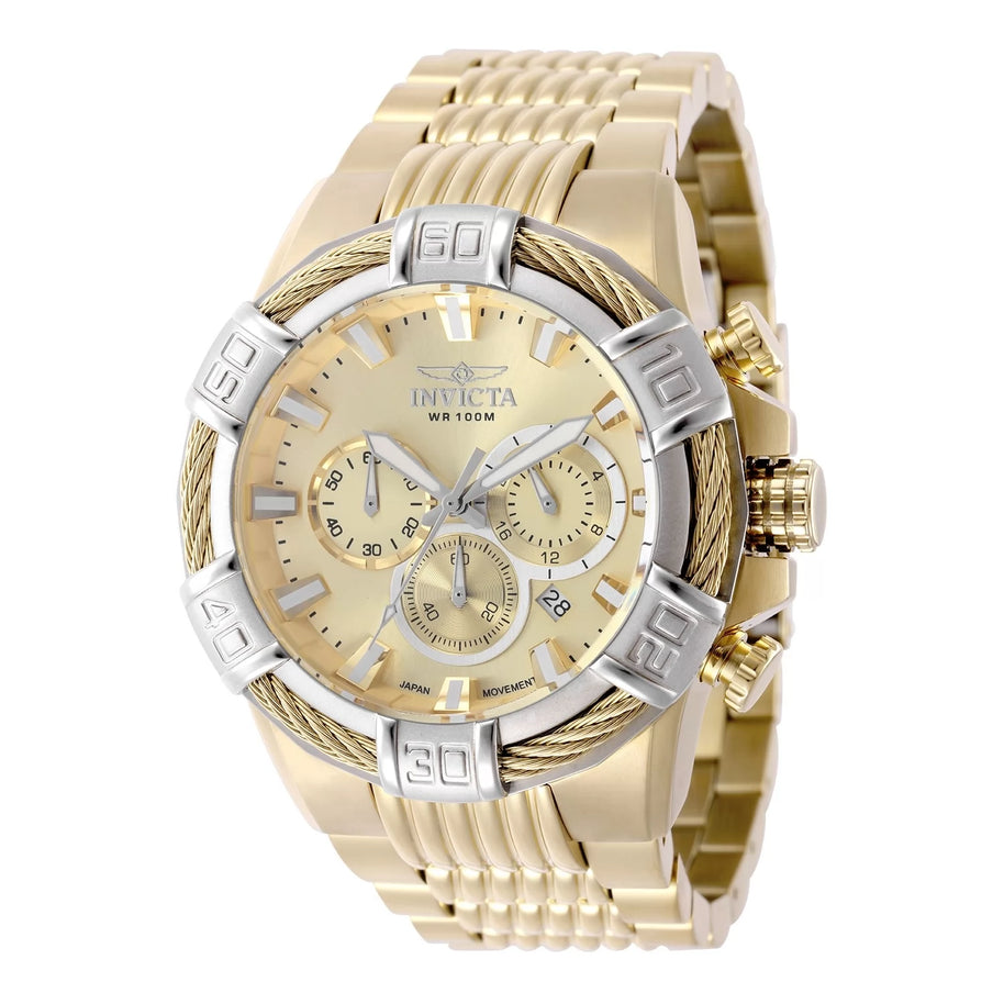 Invicta Men's 49906 Bolt Quartz VD53 Brass Dial Watch