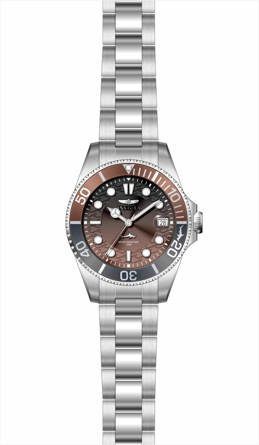 InvictaWomen's 50926 Pro Diver Quartz PC32 Grey, Brown Dial Watch