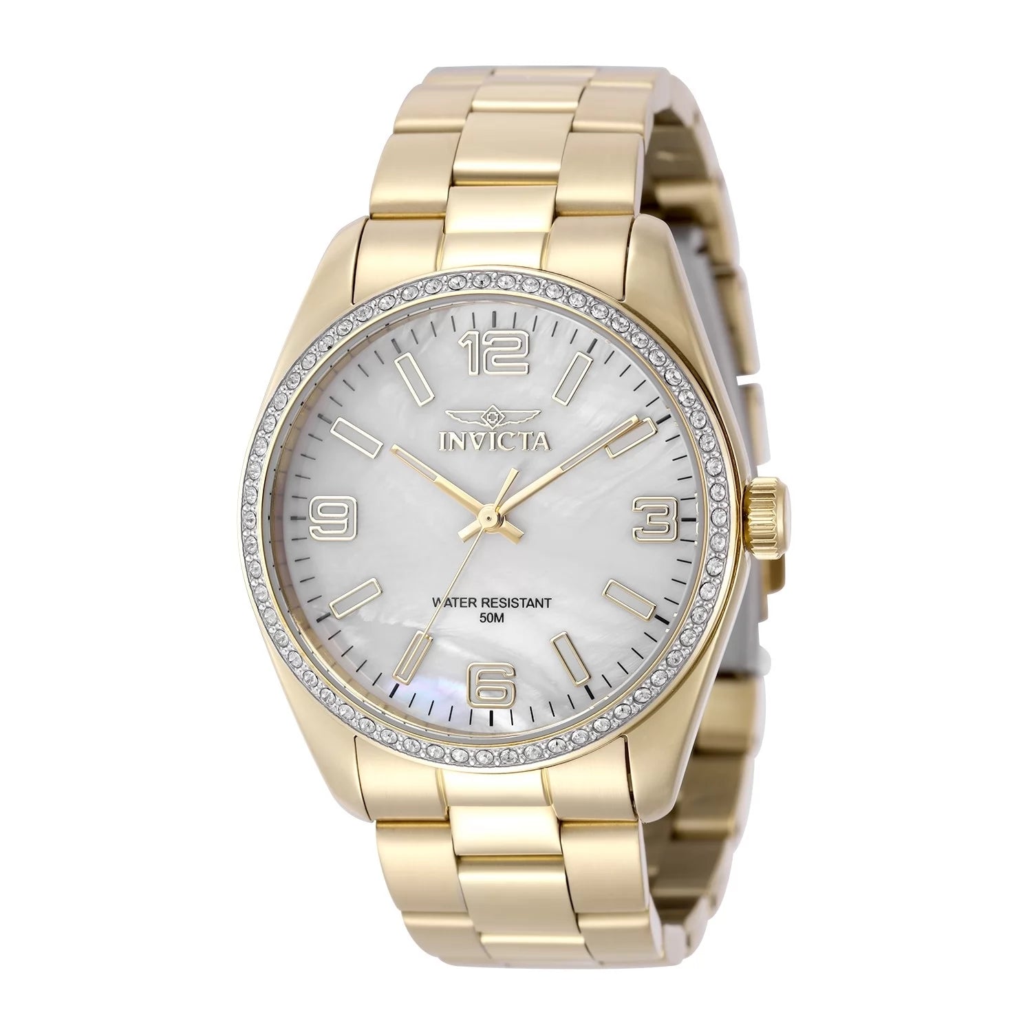 InvictaWomen's 50131 Specialty Quartz PC21 White Dial Watch
